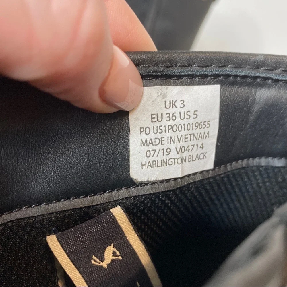 NWT! Joules Harlington Black Snow Boot 5 - Picture 9 of 13